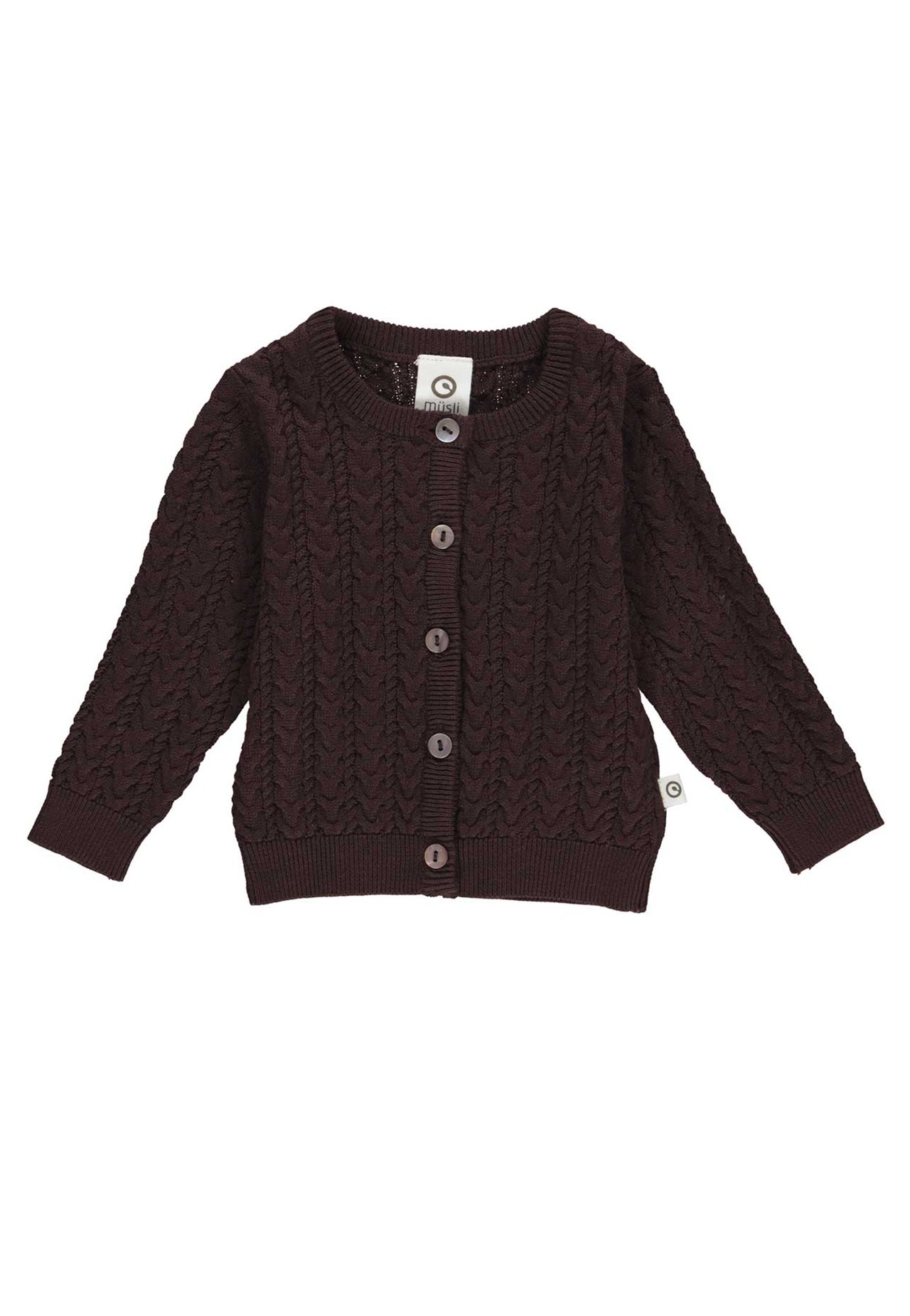 MAMA.LICIOUS Knitted cardigan  -Coffee - 1546004100
