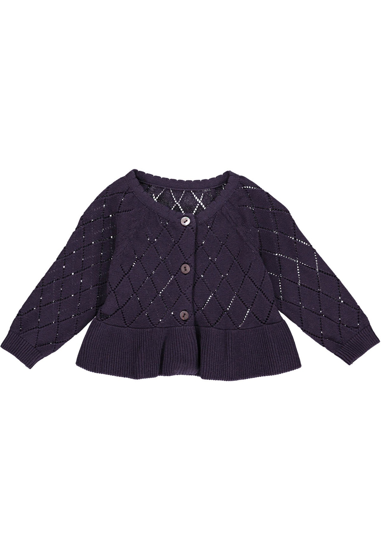 MAMA.LICIOUS Knitted baby-cardigan  -Dark Lilac - 1546004900