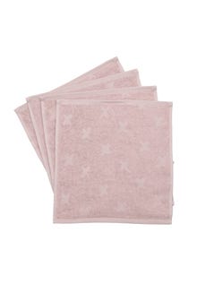 MAMA.LICIOUS 4-pack Baby-washcloths -Rose Moon - 1569003300
