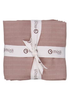 MAMA.LICIOUS müsli cloth diaper, 2-pack -Rose Wood - 1578027000
