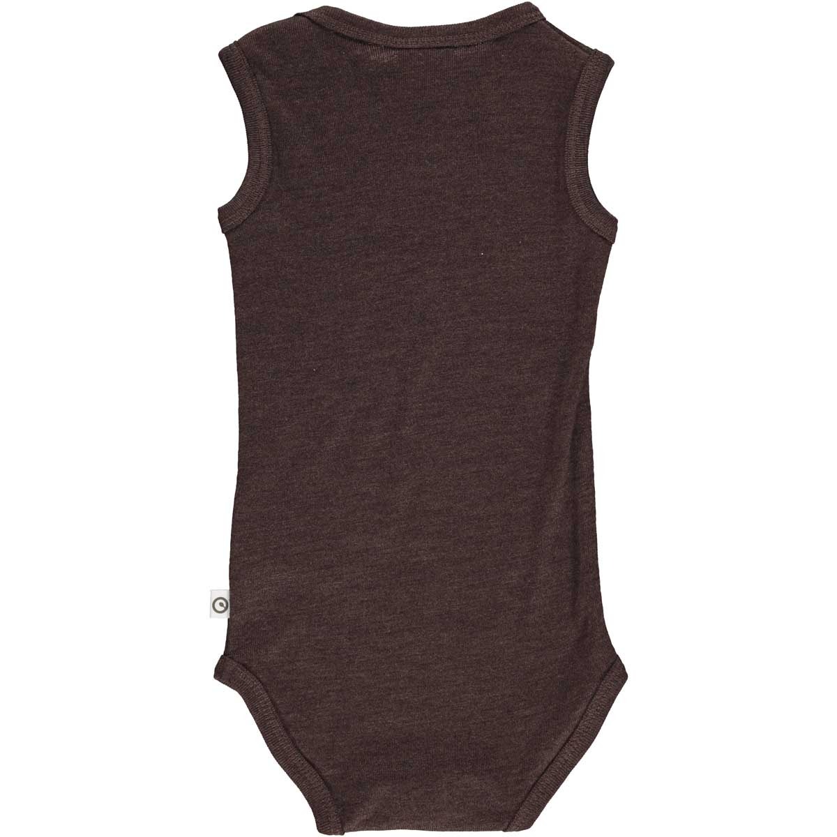 MAMA.LICIOUS Wol baby-romper -Coffee - 1581023000