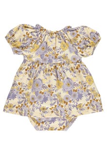 MAMA.LICIOUS Baby-body kjole -Calm Yellow - 1581024500