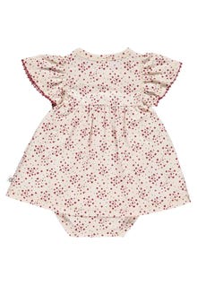 MAMA.LICIOUS Baby-Body Kleid  -Buttercream - 1581025700