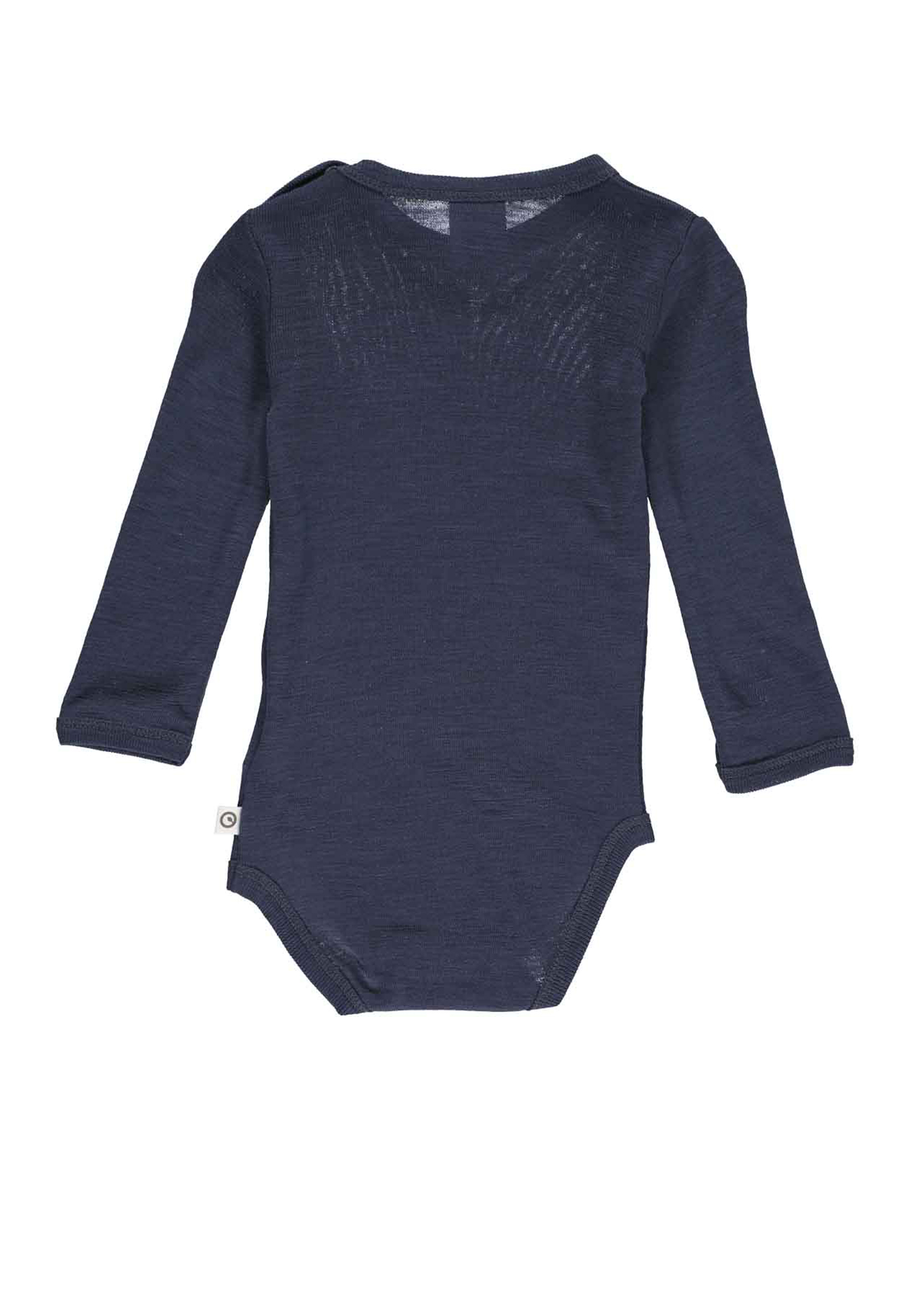 MAMA.LICIOUS Wool baby-bodysuit -Night Blue - 1582041800