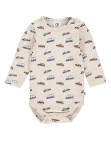 MAMA.LICIOUS müsli Car bodysuit -Buttercream - 1582053000