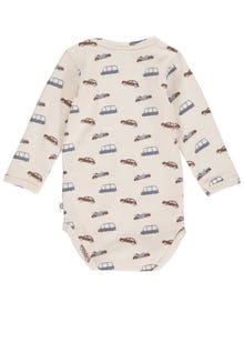 MAMA.LICIOUS müsli Car bodysuit -Buttercream - 1582053000