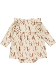 MAMA.LICIOUS müsli Lupin dress bodysuit -Buttercream - 1582054700