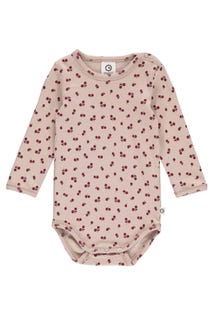 MAMA.LICIOUS Bodysuit with berryprint -Spa Rose/Fig/Berry Red - 1582061500