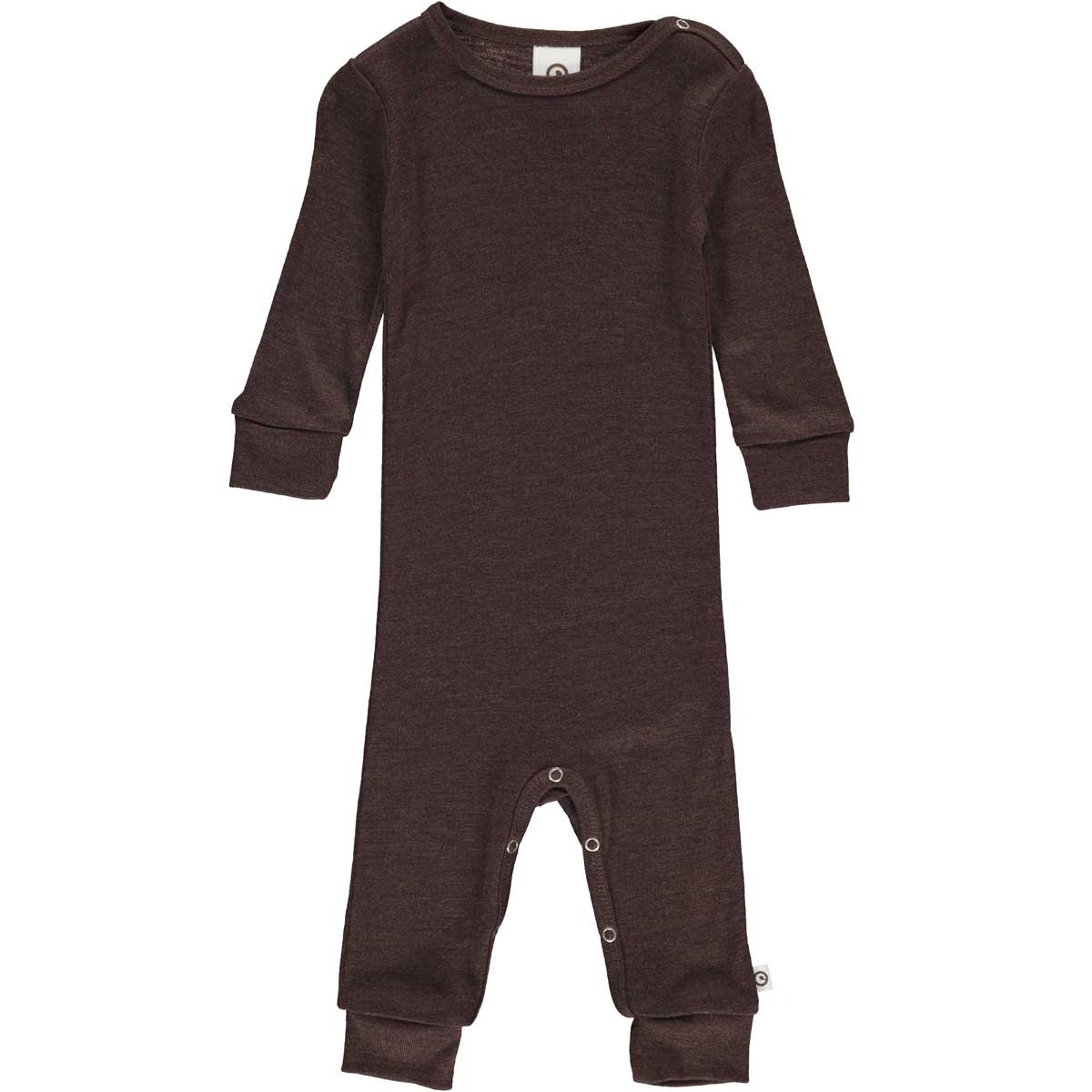 MAMA.LICIOUS Wool baby-one-piece suit -Coffee - 1584052300