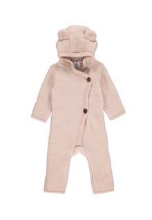 MAMA.LICIOUS Ull baby-fleece wholesuit -Spa Rose - 1584057600