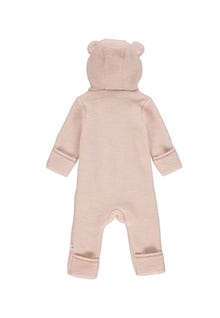 MAMA.LICIOUS Wool baby-fleece wholesuit -Spa Rose - 1584057600