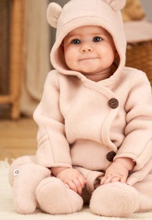 MAMA.LICIOUS Wol baby-fleece broekpak -Spa Rose - 1584057600