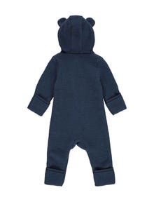 MAMA.LICIOUS Wol baby-fleece broekpak -Night Blue - 1584057600