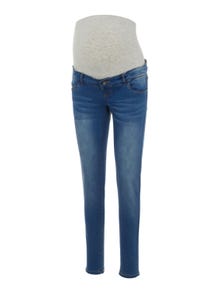 MAMA.LICIOUS Slim Fit Jeans -Medium Blue Denim - 20008294
