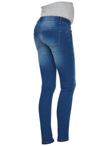 MAMA.LICIOUS Slim Fit Jeans -Medium Blue Denim - 20008294