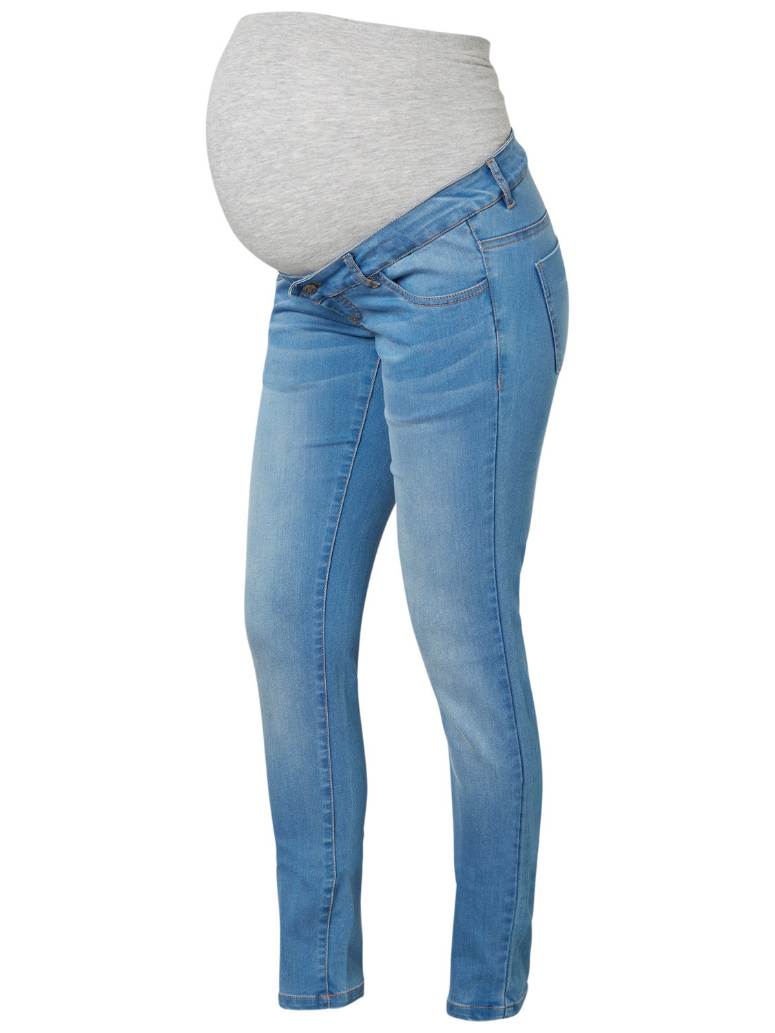 MAMA.LICIOUS Maternity-jeans -Blue Denim - 20008307