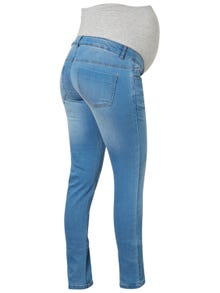MAMA.LICIOUS Slim Fit Jeans -Blue Denim - 20008307