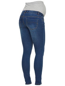 MAMA.LICIOUS Krój slim Jeans -Blue Denim - 20008771