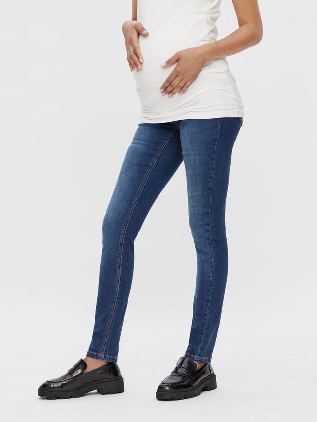 Bump Over Jeans Under Jeans | MAMALICIOUS Maternity | &