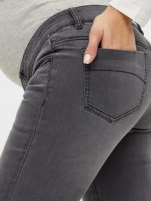 MAMA.LICIOUS Jeans Slim Fit -Grey Denim - 20009202