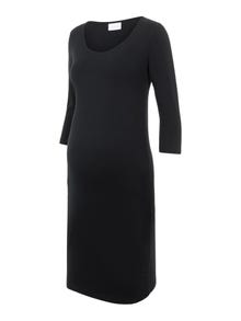 MAMA.LICIOUS MLLEA Maternity Dress -Black - 20010360