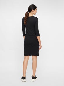 MAMA.LICIOUS MLLEA Maternity Dress -Black - 20010360