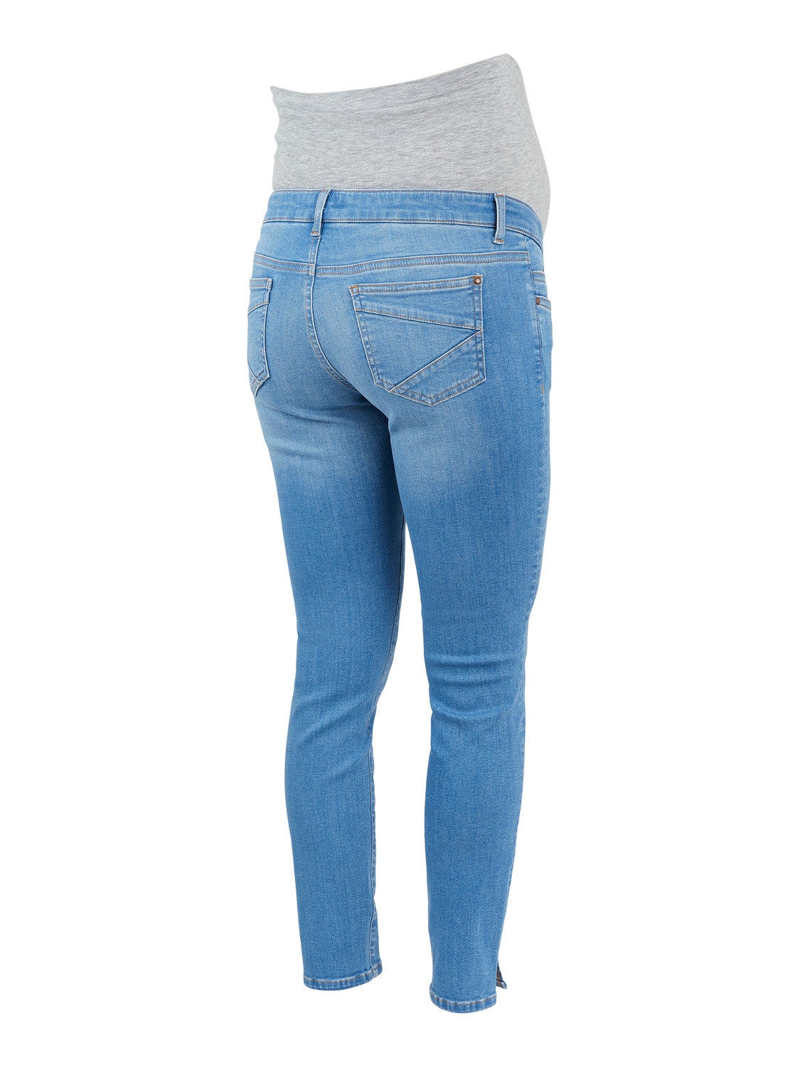 MAMA.LICIOUS Umstands-jeans  -Light Blue Denim - 20010568