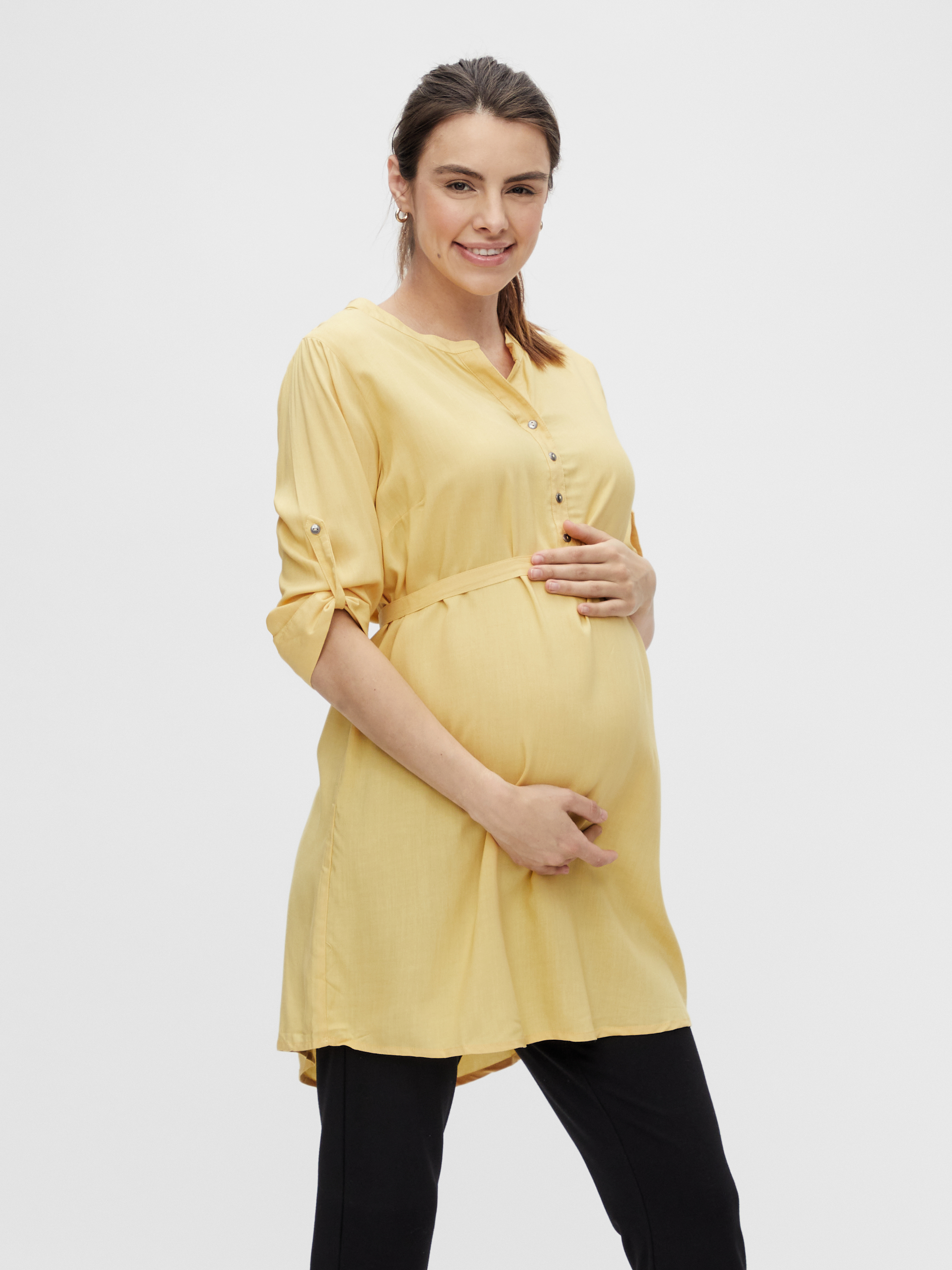 MAMA.LICIOUS Maternity-tunic -Misted Yellow - 20010954