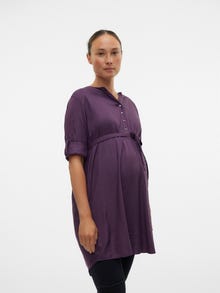 MAMA.LICIOUS Tunique -Plum Perfect - 20010954