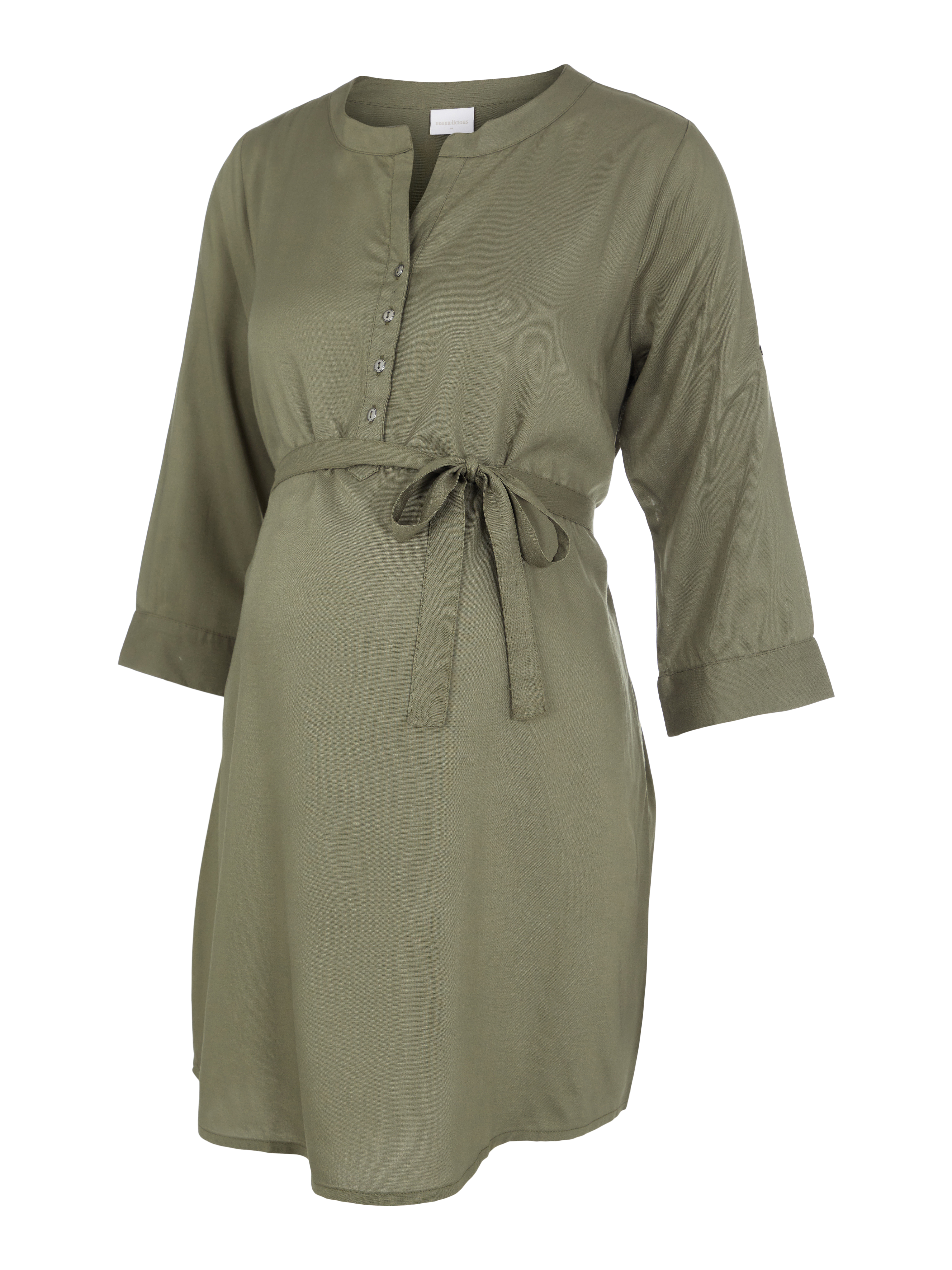 MAMA.LICIOUS Tunic top -Dusty Olive - 20010957