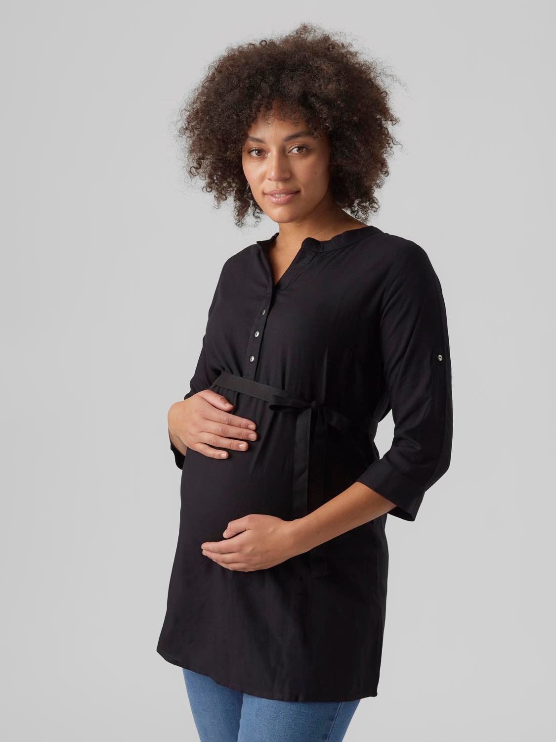 Maternity-tunic, Black
