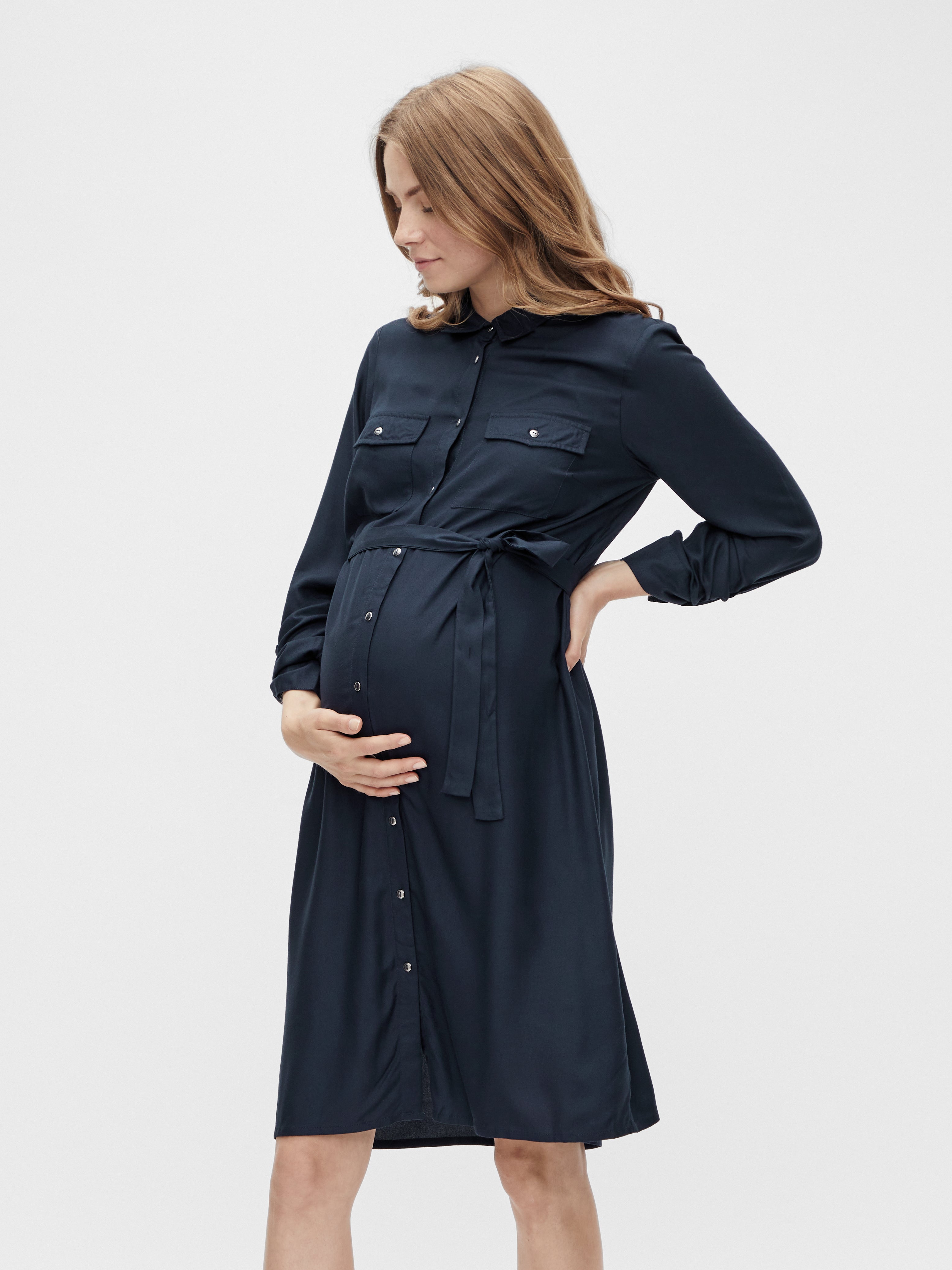 Maternity dress clearance coat