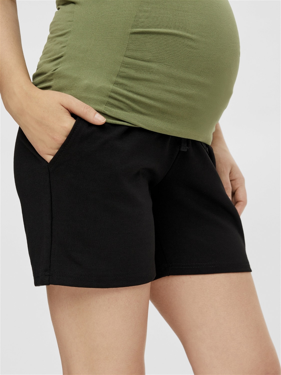 MAMA.LICIOUS Maternity-shorts -Black - 20011076