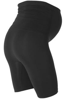 MAMA.LICIOUS Shorts Tight Fit Taille haute -Black - 20011101