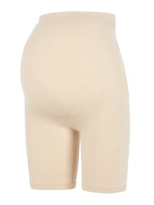 MAMA.LICIOUS Shorts Tight Fit Taille haute -Mellow Buff - 20011101