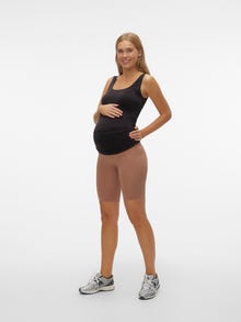 MAMA.LICIOUS Maternity-shorts -Raw Umber - 20011101