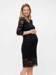 MAMA.LICIOUS Maternity-dress -Black - 20011313