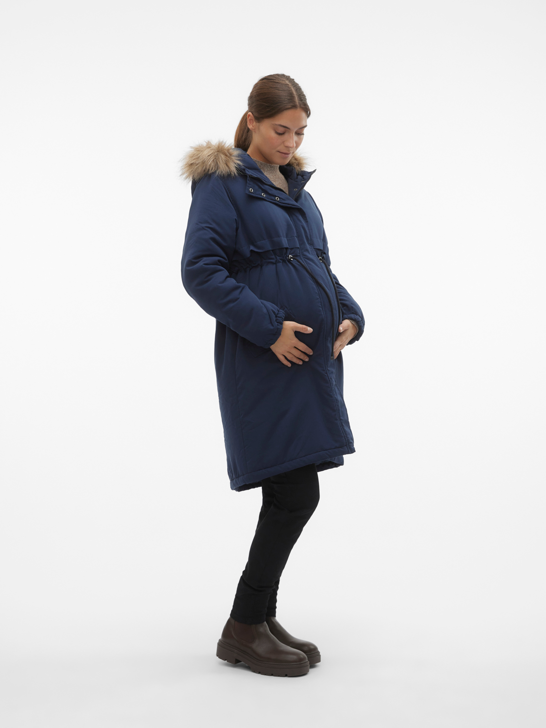 MAMA.LICIOUS Maternity-coat -Navy Blazer - 20011366