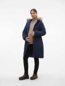 MAMA.LICIOUS Maternity-coat -Navy Blazer - 20011366