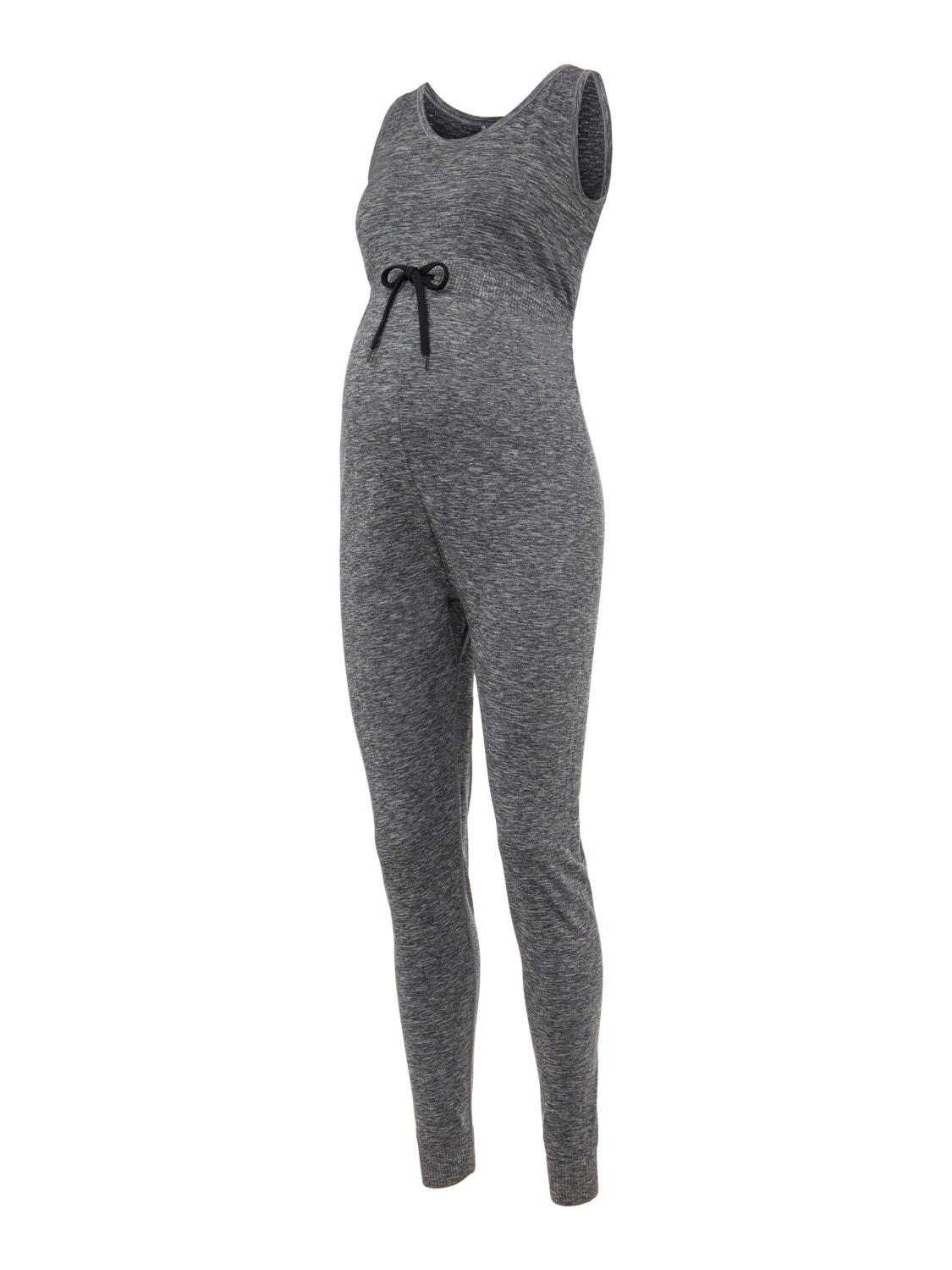 MAMA.LICIOUS Umstands-jumpsuit -Dark Grey Melange - 20012406