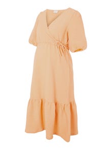 MAMA.LICIOUS Mamma-kjole -Apricot Cream - 20012905