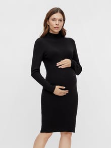 MAMA.LICIOUS Knitted maternity-dress -Black - 20013065