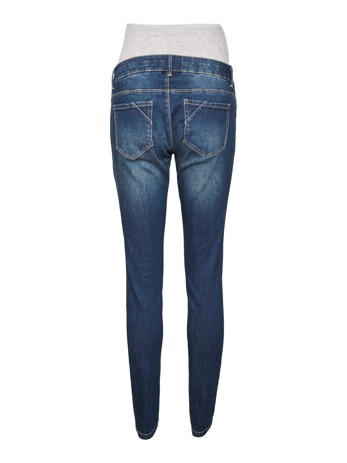 MAMA.LICIOUS Vente-jeans -Dark Blue Denim - 20013094