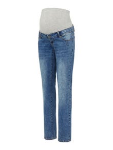 MAMA.LICIOUS Straight fit Jeans -Medium Blue Denim - 20013103