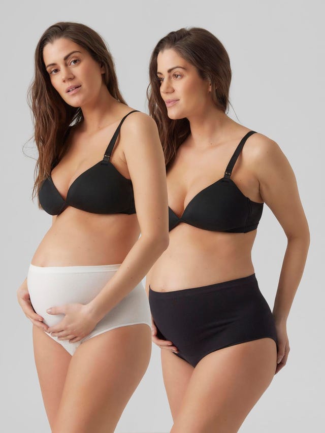 MAMA.LICIOUS 2-pack maternity-briefs - 20013367