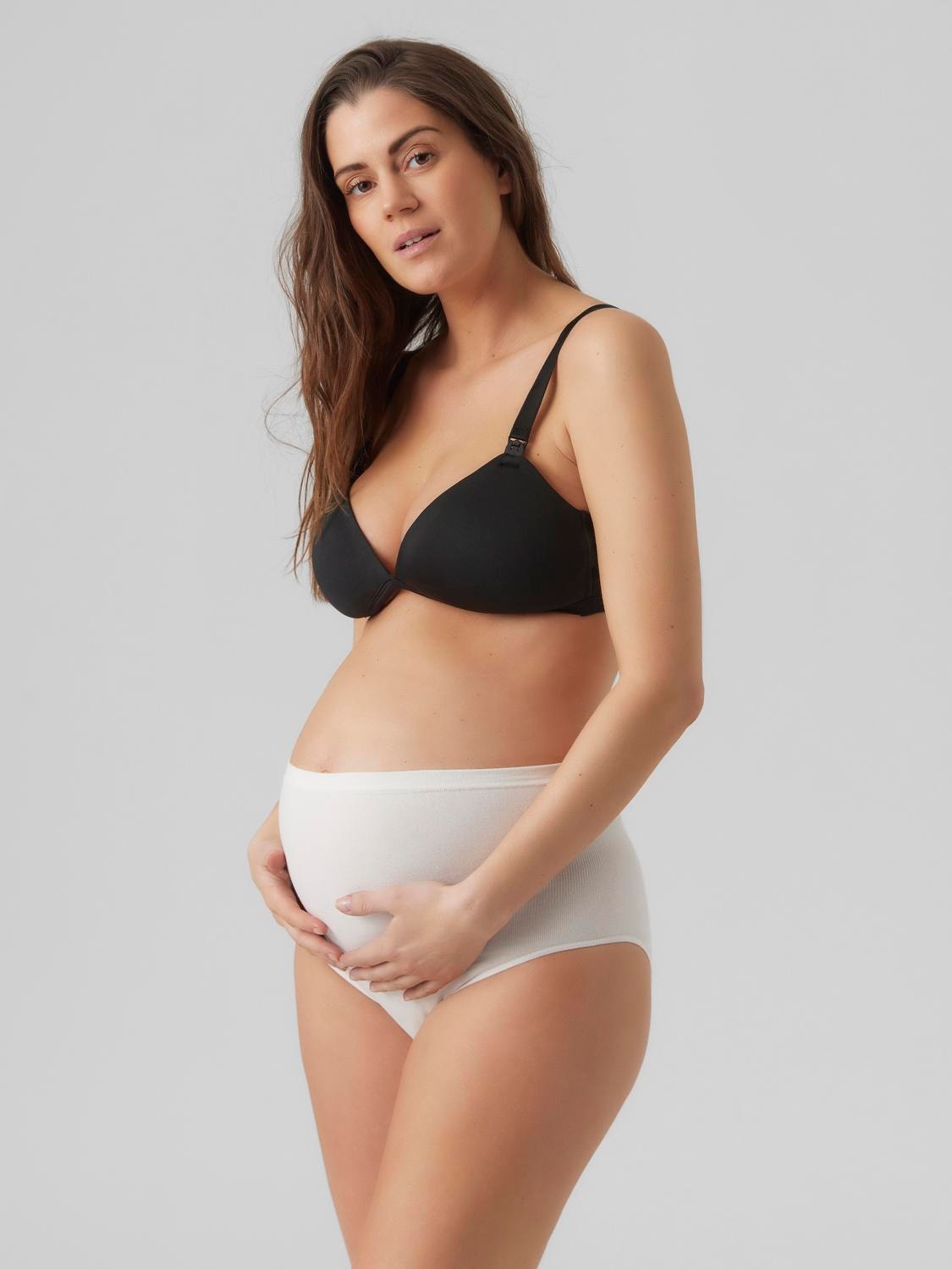 2-pack maternity-briefs, Black
