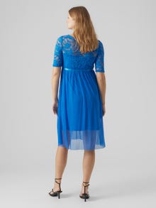 MAMA.LICIOUS MLMIVANA Maternity Dress -French Blue - 20013503