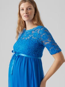 MAMA.LICIOUS MLMIVANA Maternity Dress -French Blue - 20013503