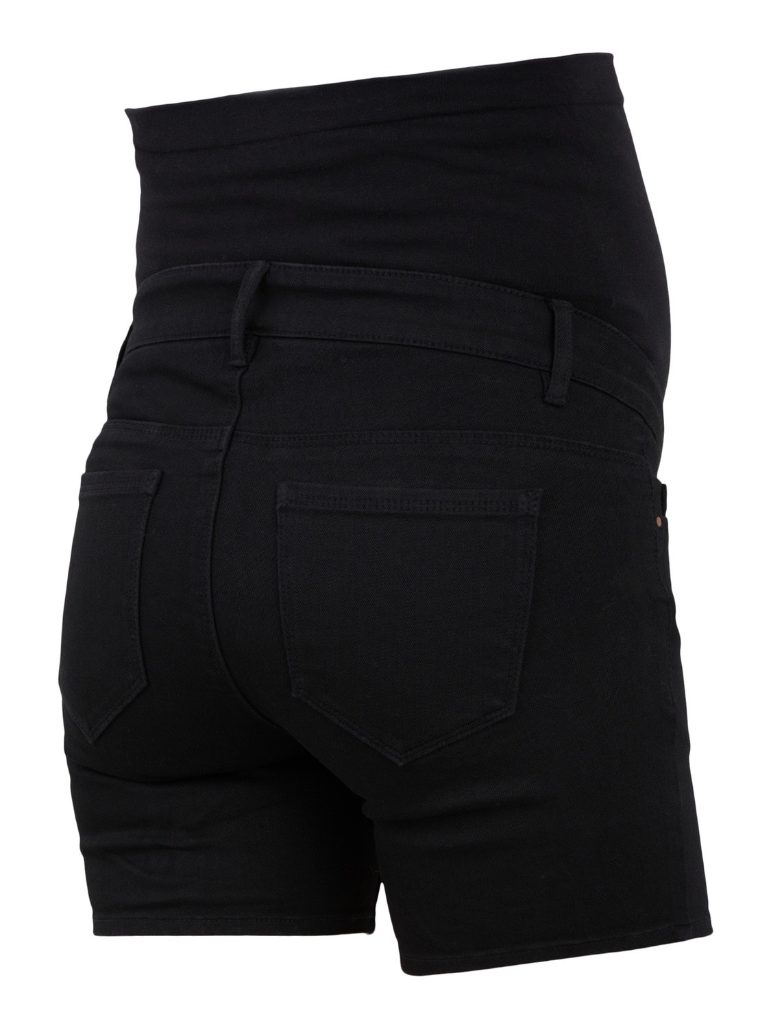 MAMA.LICIOUS Shorts -Black Denim - 20013597