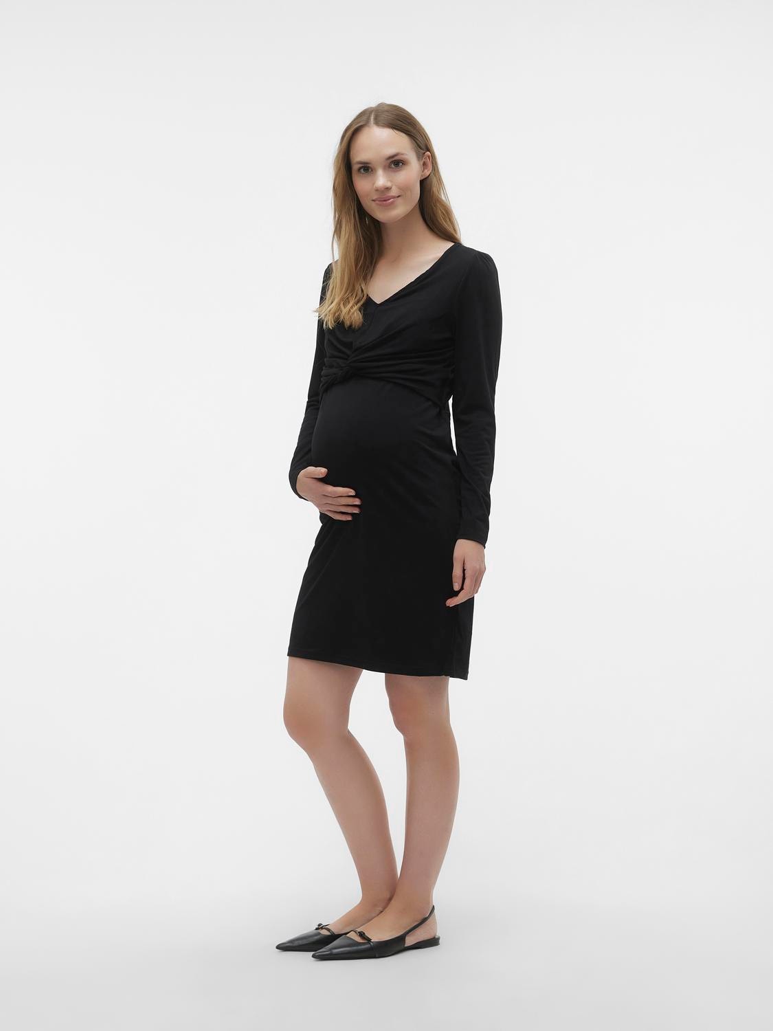 MAMA.LICIOUS Maternity-dress -Black - 20013961